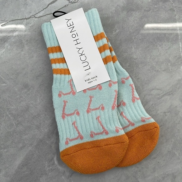 Lucky Honey The Scooter Kids Grippy Socks - Picture 1 of 11